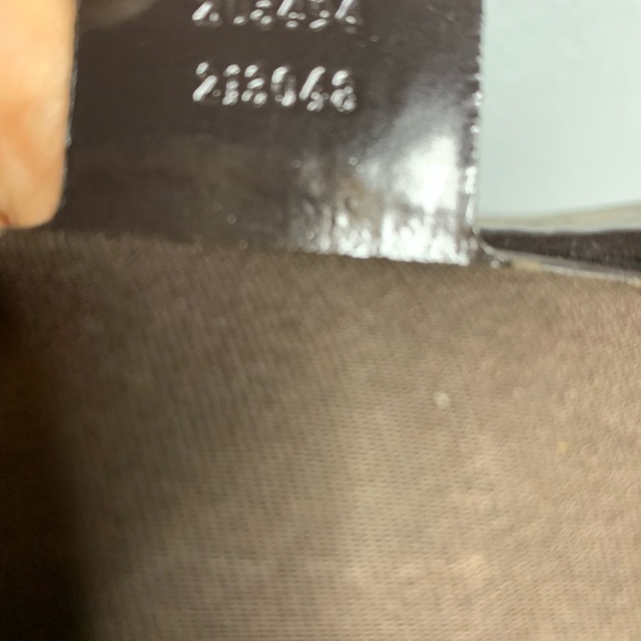 ❤️❤️Sold❤️❤️Gucci mono Pvc leather hobo bag - Picture 10 of 12